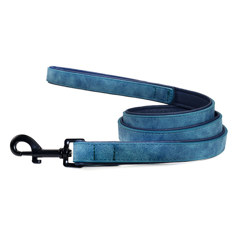 Pet Leash Durable Pull-Resistant Leather Walking Lead