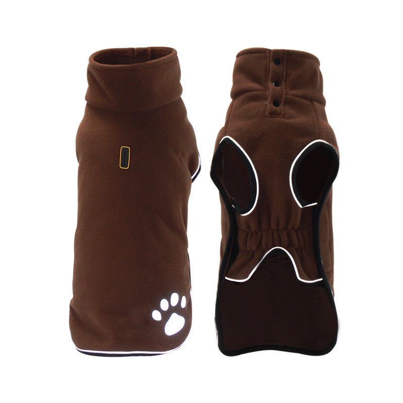 Pet Waterproof Sweater Coat Warm Protective Outerwear