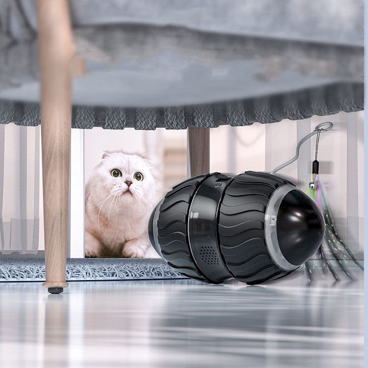 Electric Intelligent Interactive Pet Teaser Toy