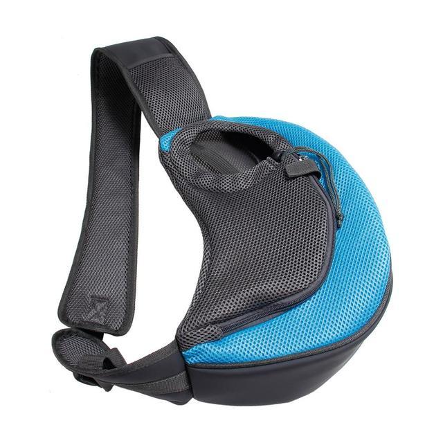 Outdoor Mesh Pet Carrier Bag Comfortable Single Shoulder Sling Tote