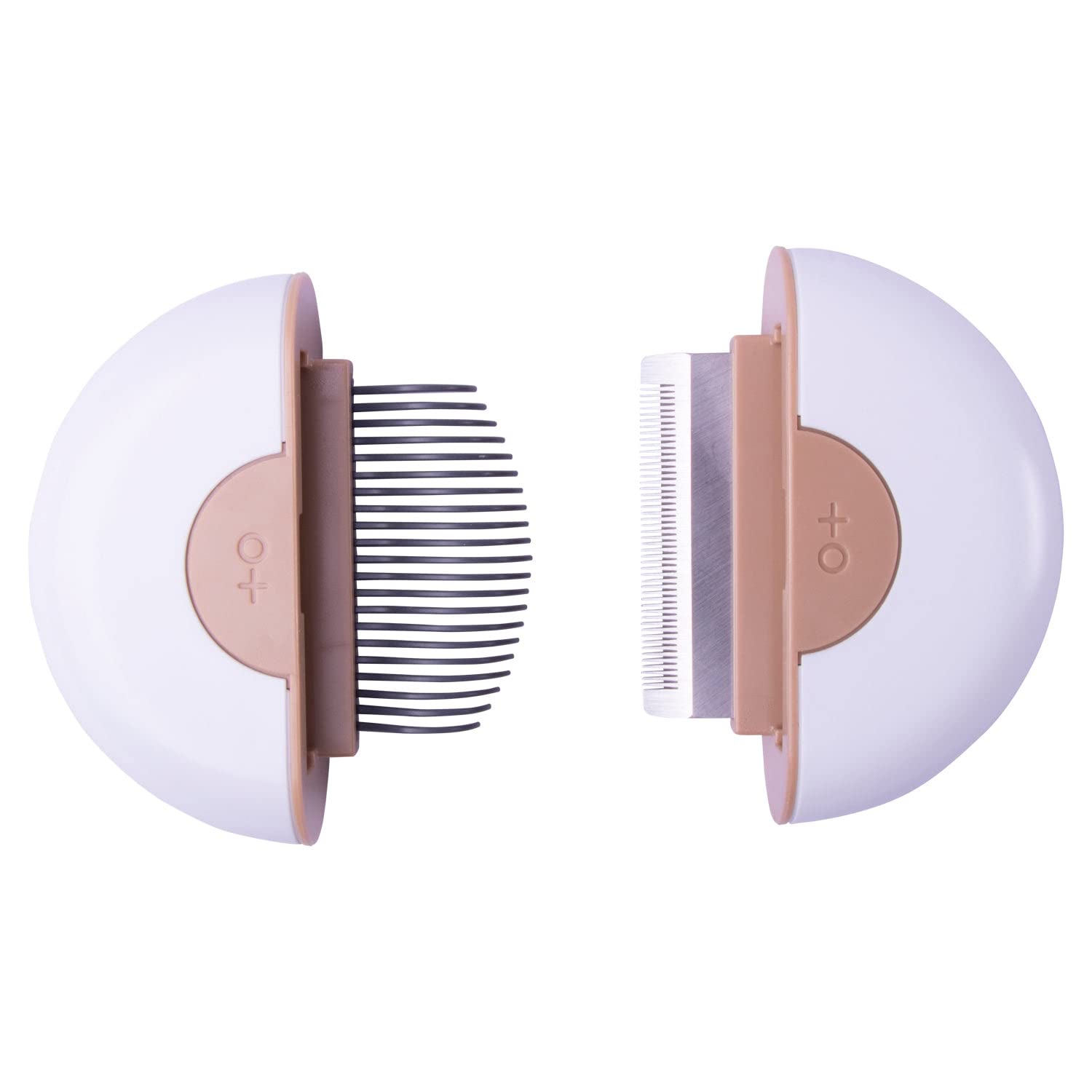 Pet Grooming Comb Steel Brush for Hair Removal and Matted Fur