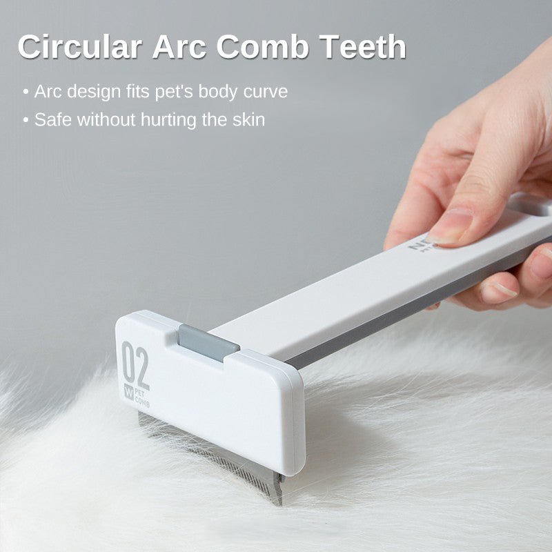 Floating Hair Removal Pet Grooming Tool For Easy Cleaning