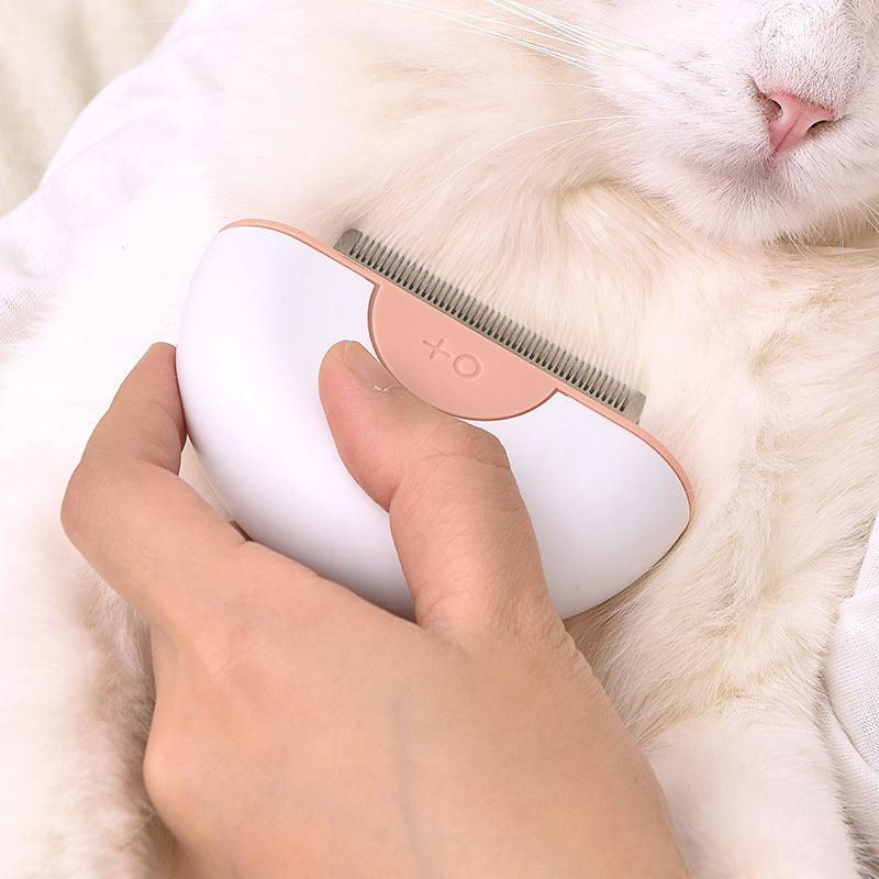 Pet Grooming Comb Steel Brush for Hair Removal and Matted Fur