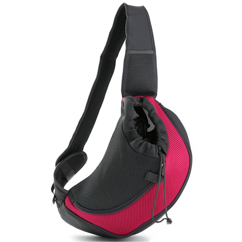 Outdoor Mesh Pet Carrier Bag Comfortable Single Shoulder Sling Tote