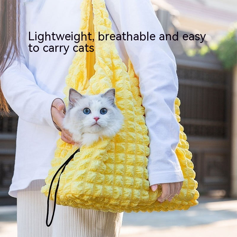 Animal-Shaped Pet Carrier Backpack With Shoulder Strap For Travel