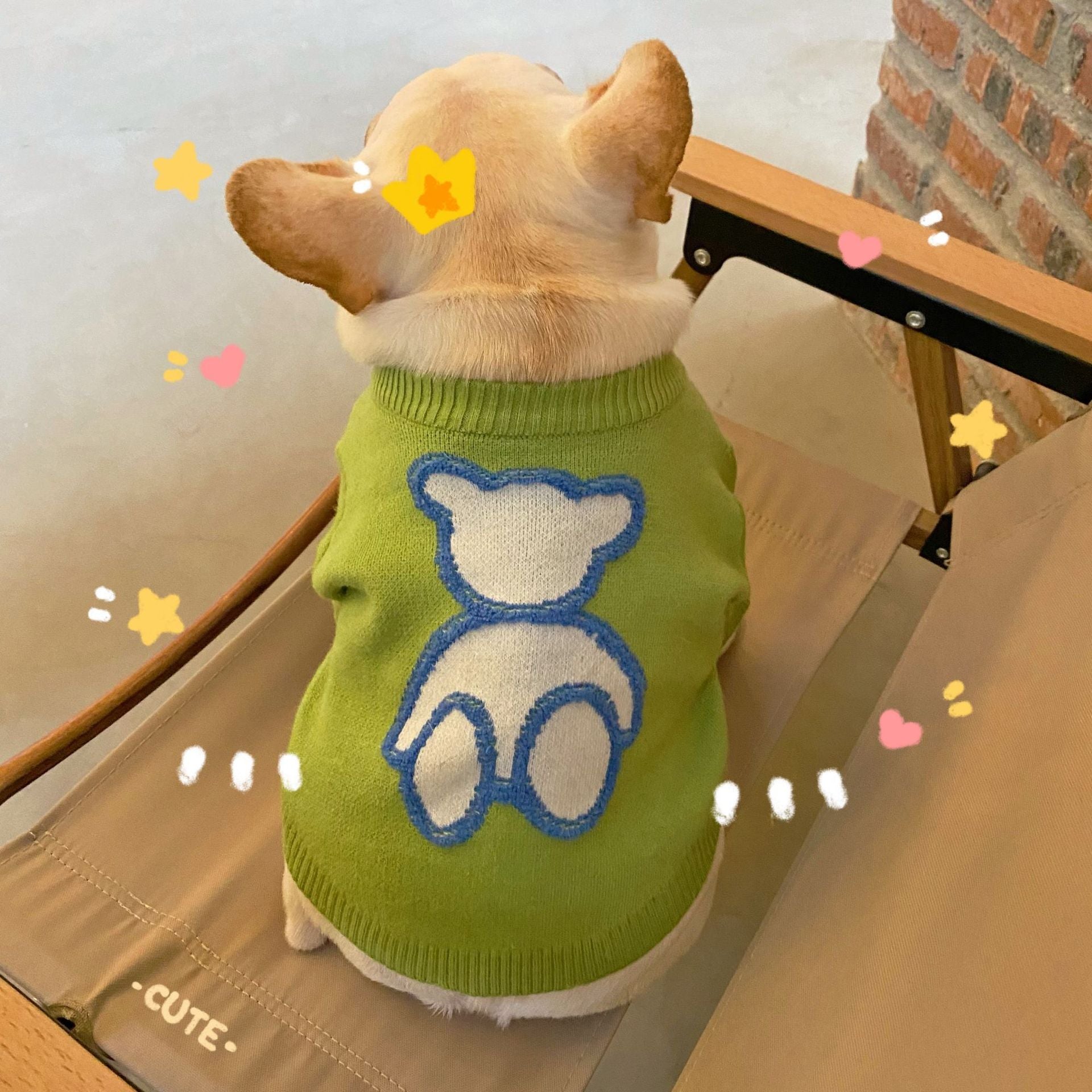 Pet Sweater Fall Winter Soft Warm Knit Clothing