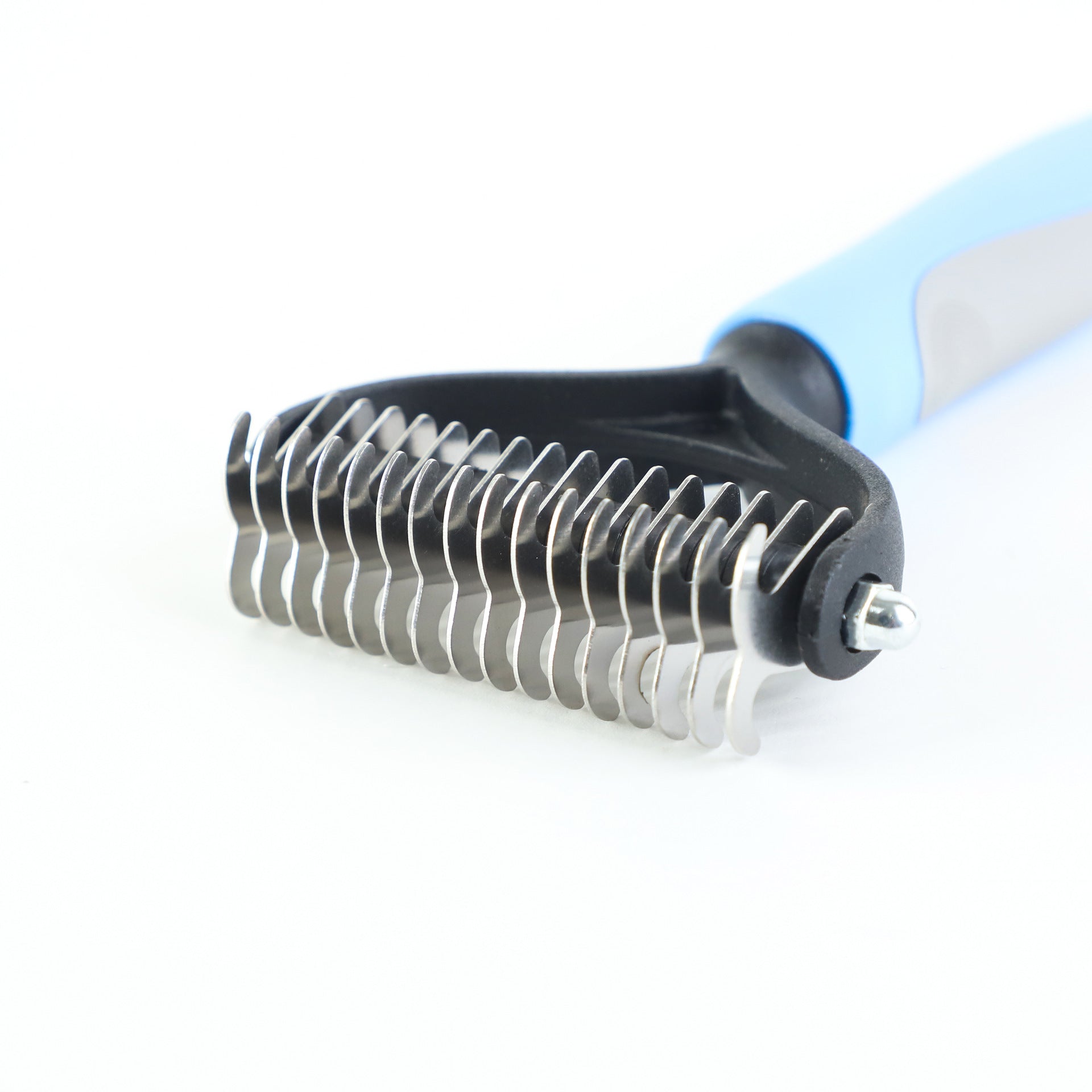 Double-Sided Stainless Pet Brush Hair Removal and Dematting Tool
