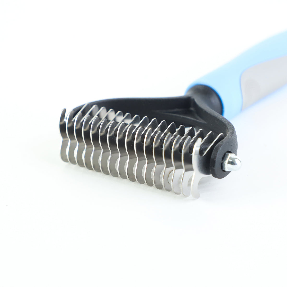 Double-Sided Stainless Pet Brush Hair Removal and Dematting Tool