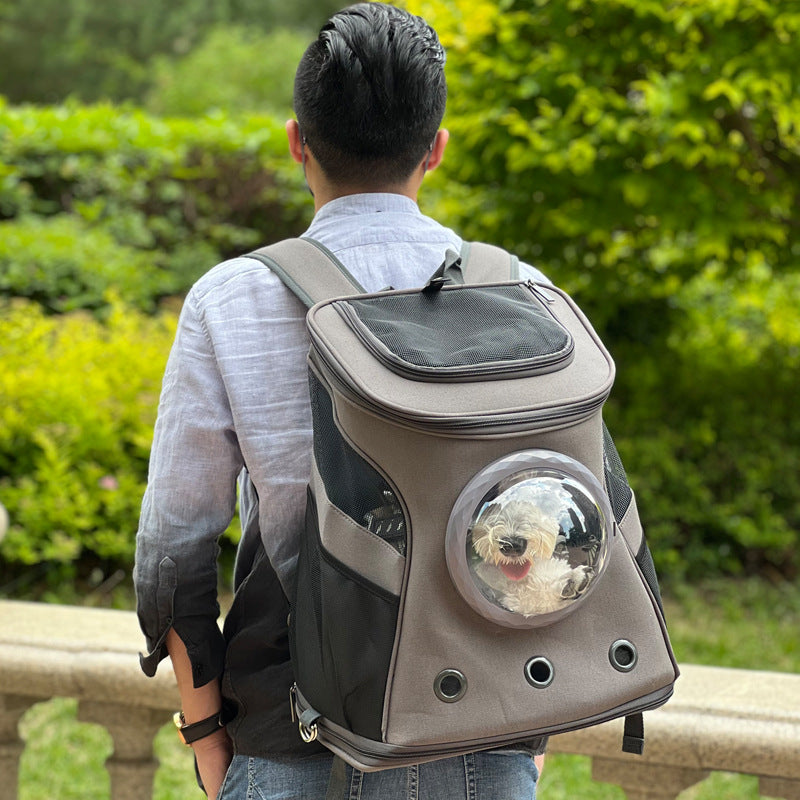 Portable Pet Carrier Backpack For Medium Sized Pets Travel