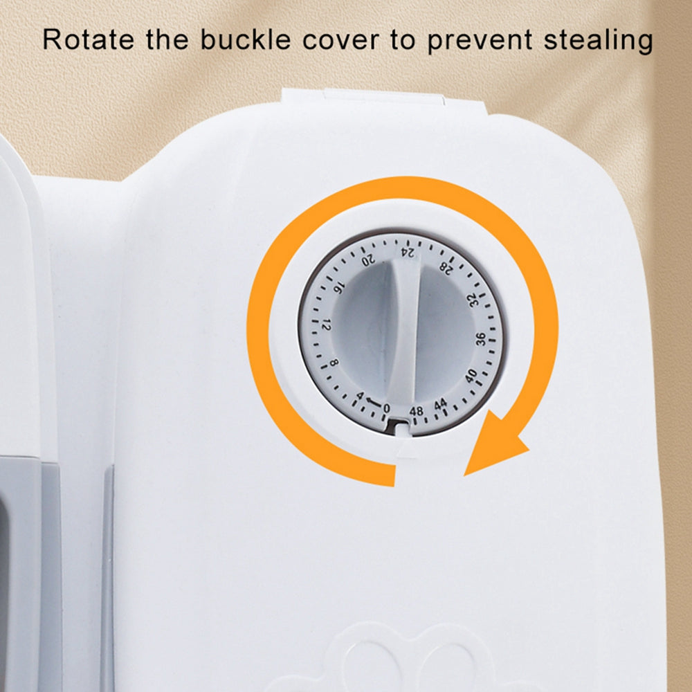 Automatic Smart Pet Feeder Timer Stainless Steel Bowl Dispenser