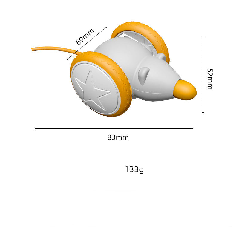 Electric Intelligent Rechargeable Interactive Pet Teasing Toy