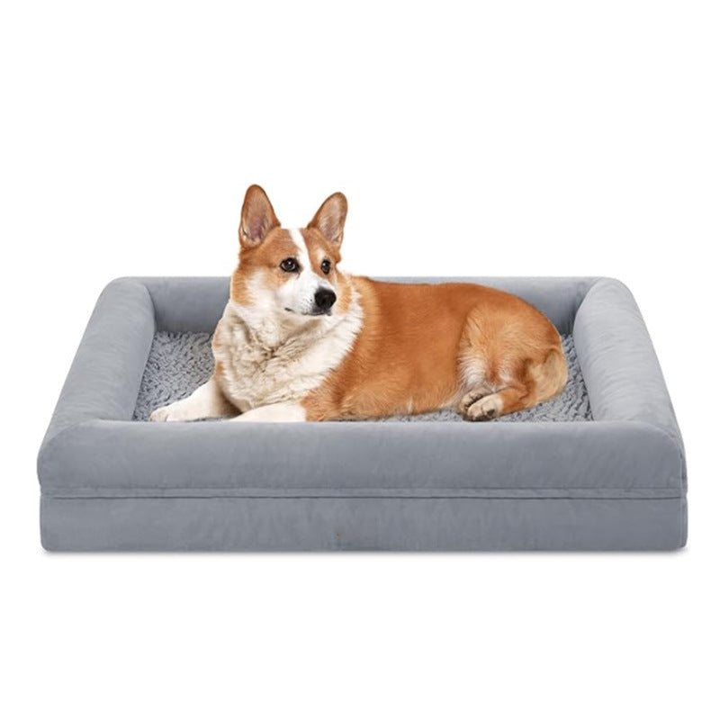 Large Pet Bed Thickened Cushion Comfortable Soft Mattress
