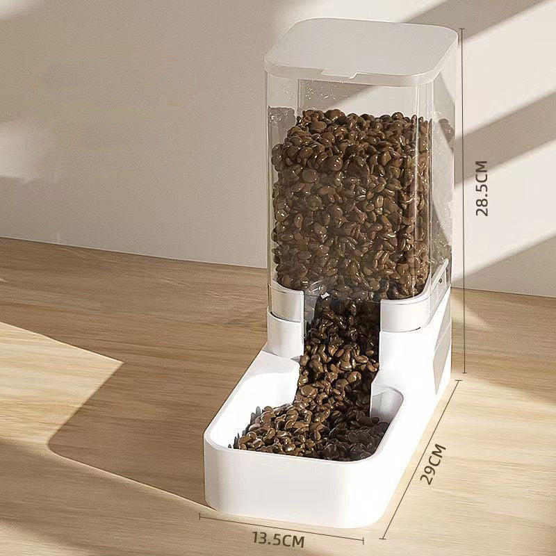 Automatic Pet Food And Water Dispenser Dual Function Feeder