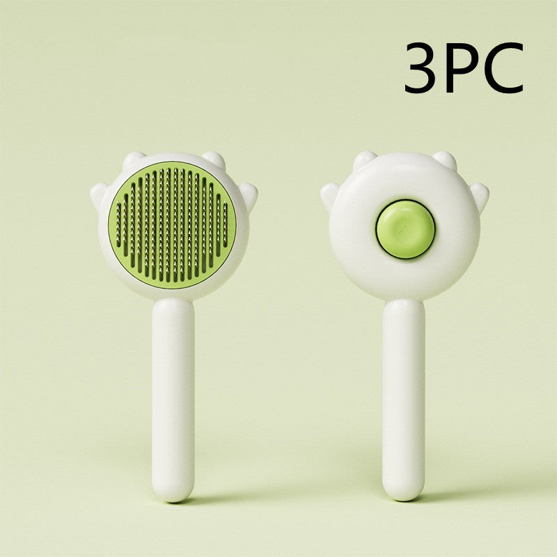Pet Grooming Comb For Hair Removal Massage And Cleaning