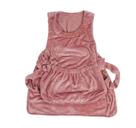 Outdoor Pet Carrier Apron For Hands-Free Travel And Comfort