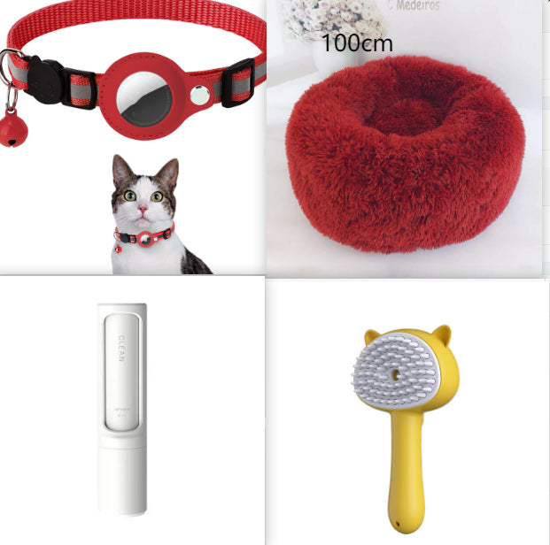 Rechargeable Self Cleaning Pet Grooming Brush With Mist Function