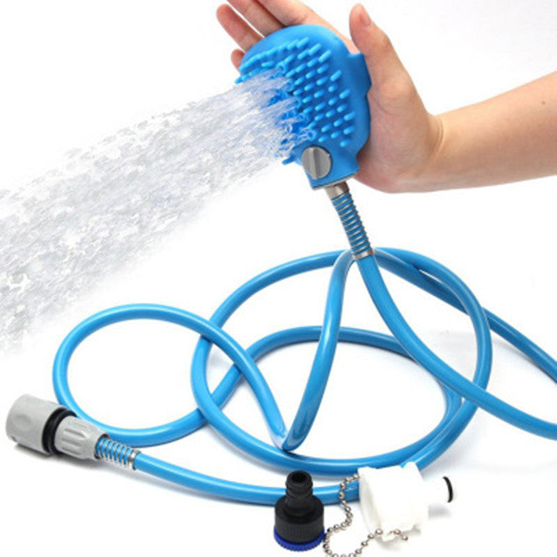 Pet Bathing Massager Brush Comfortable Cleaning Shower Tool