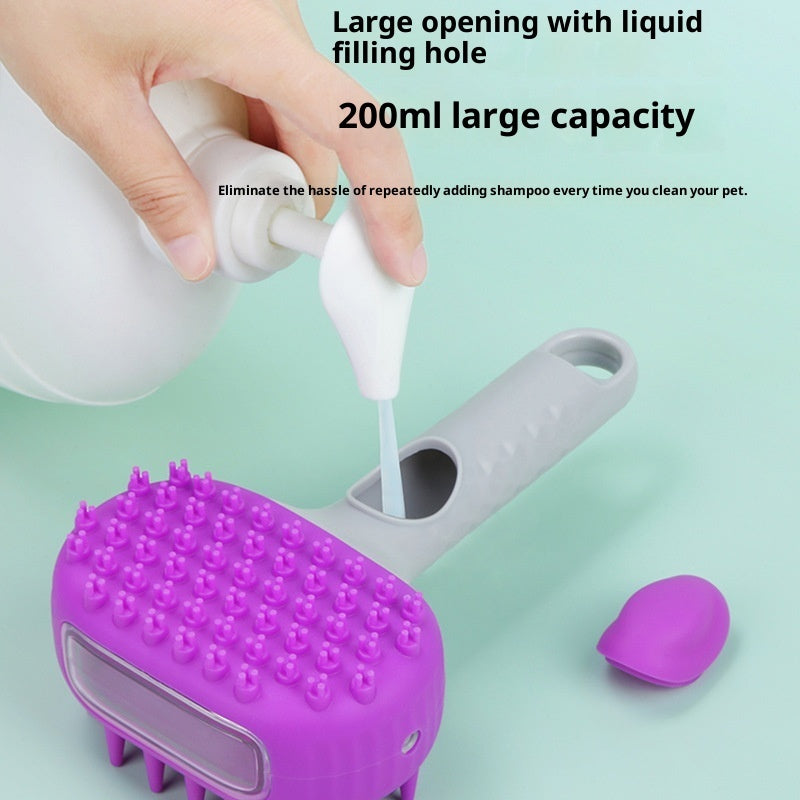 Pet Bath Brush Hair Cleaning Floating Grooming Tool