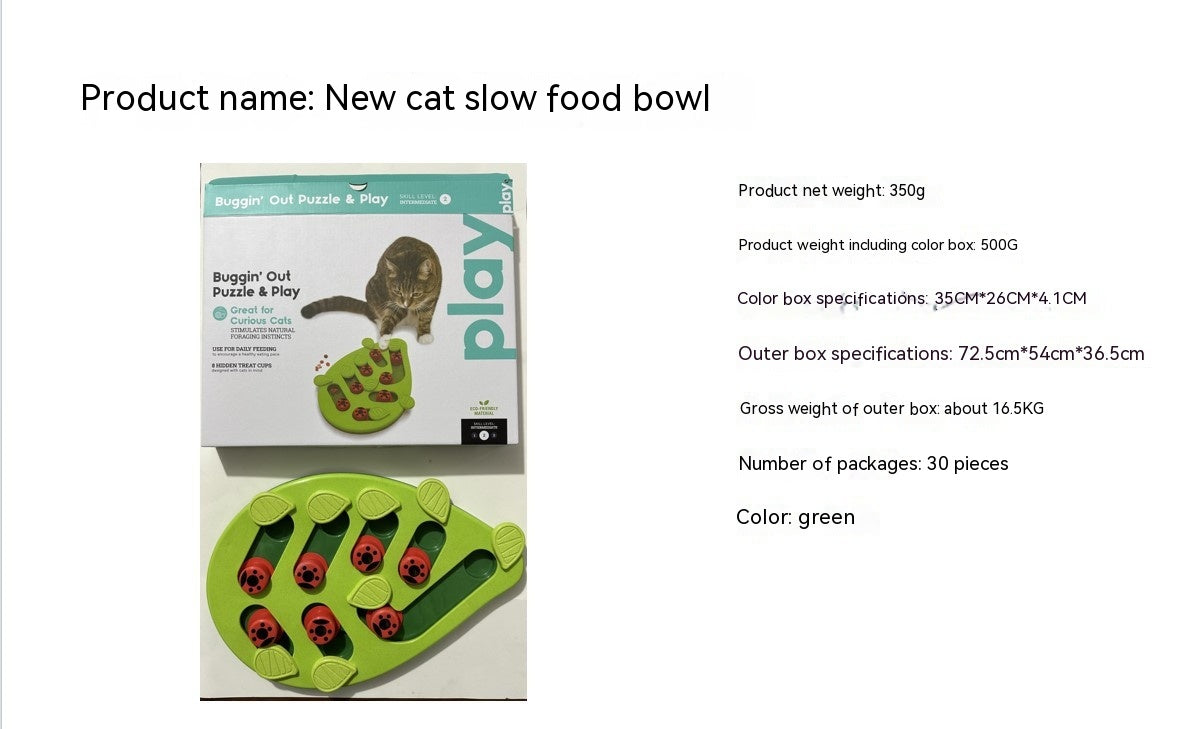Christmas Pet Slow Feeding Bowl for Pets