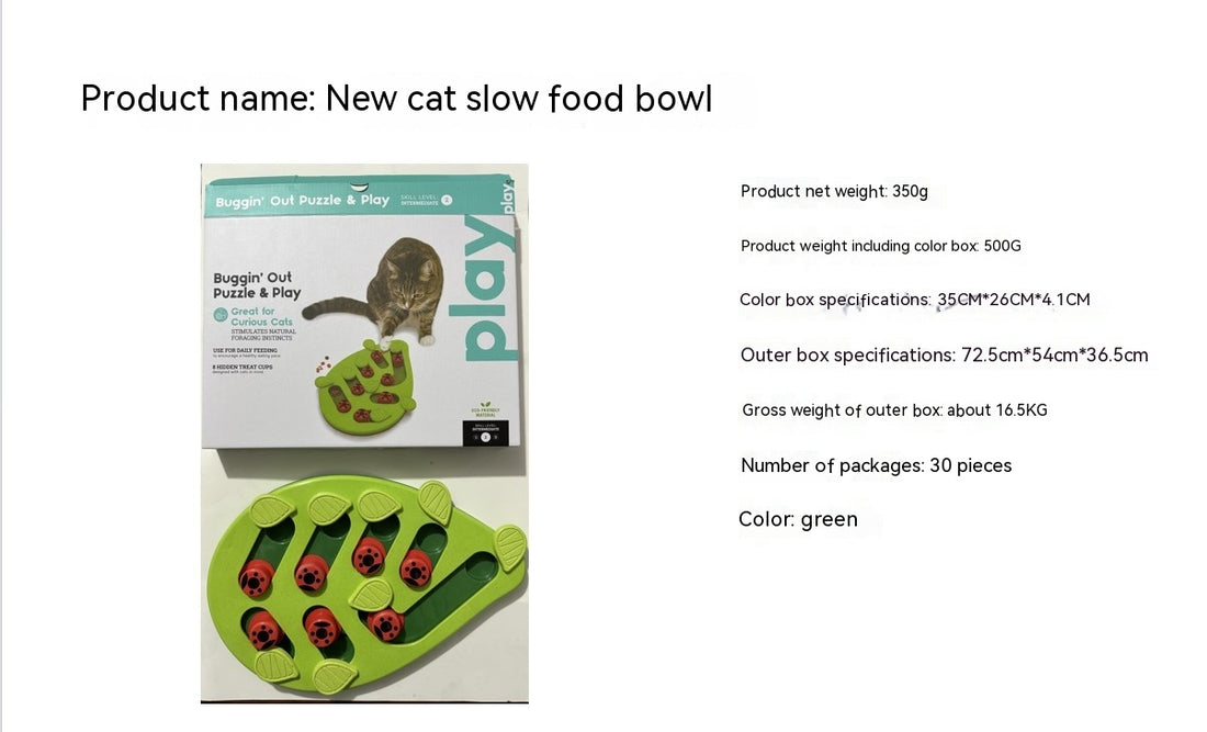 Christmas Pet Slow Feeding Bowl for Pets