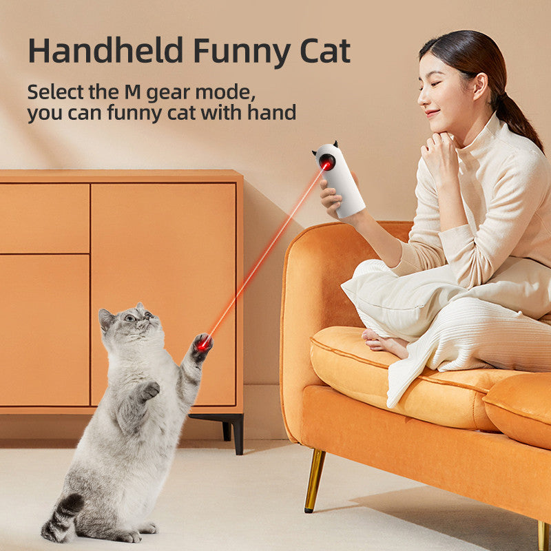 Electric Automatic Infrared Pet Teaser Interactive Toy