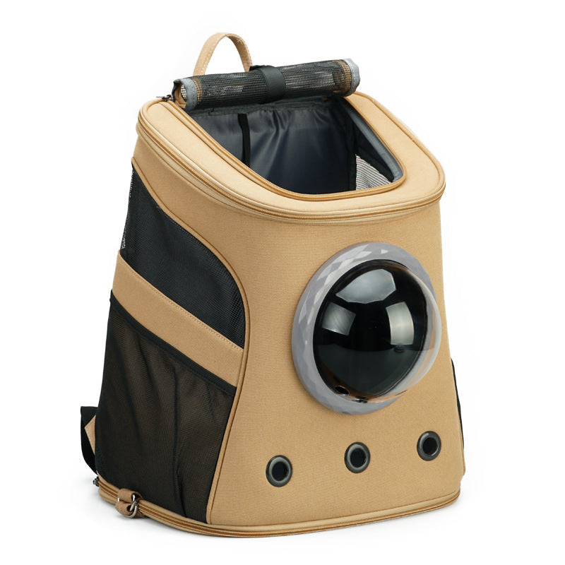 Portable Pet Carrier Backpack For Medium Sized Pets Travel