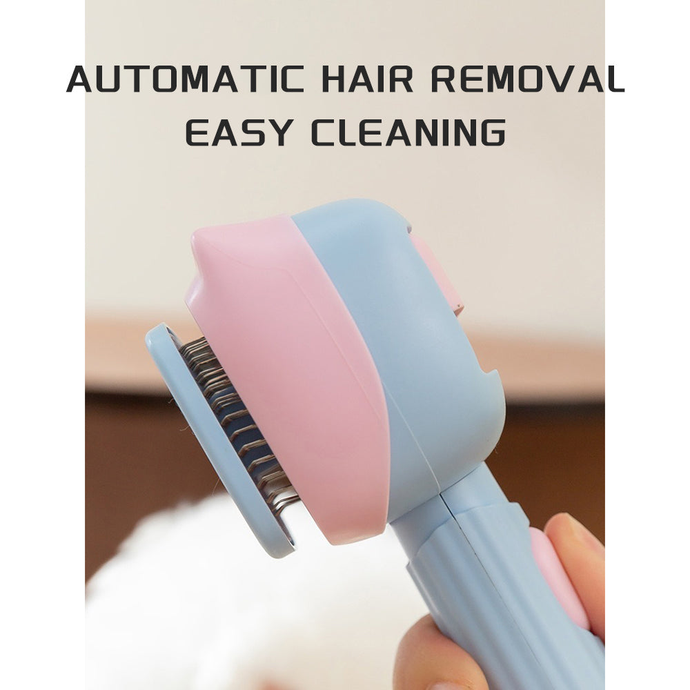 Pet Deshedding Grooming Brush And Dematting Comb For All Coats