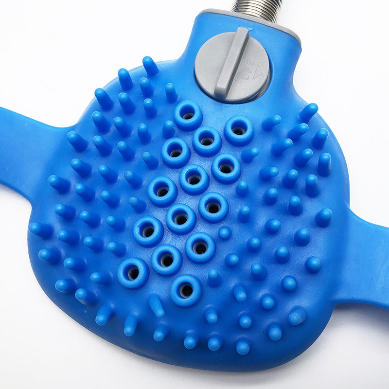 Pet Outdoor Bath Brush Grooming and Cleaning Tool