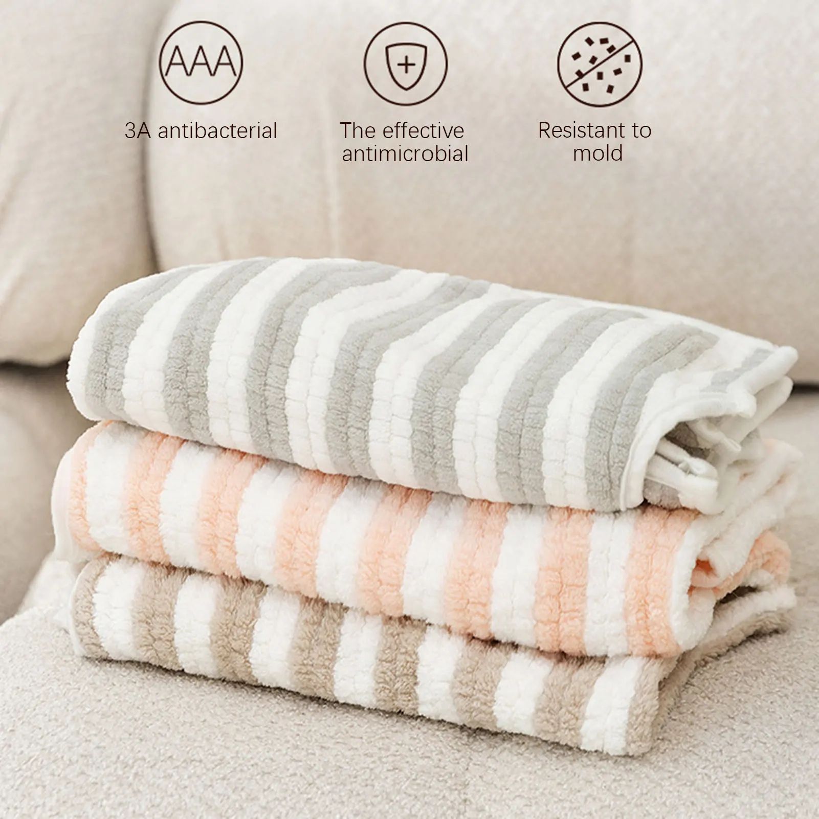Ultra-Absorbent Microfiber Pet Bath Towel Quick-Drying Soft