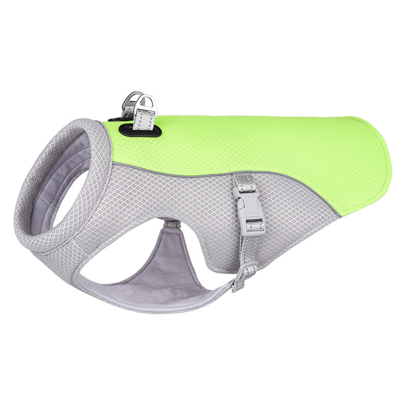 Summer Pet Cooling Vest Breathable Heat-Resistant Sun-Proof Clothing