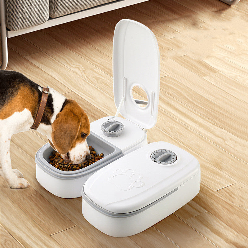 Automatic Smart Pet Feeder Timer Stainless Steel Bowl Dispenser